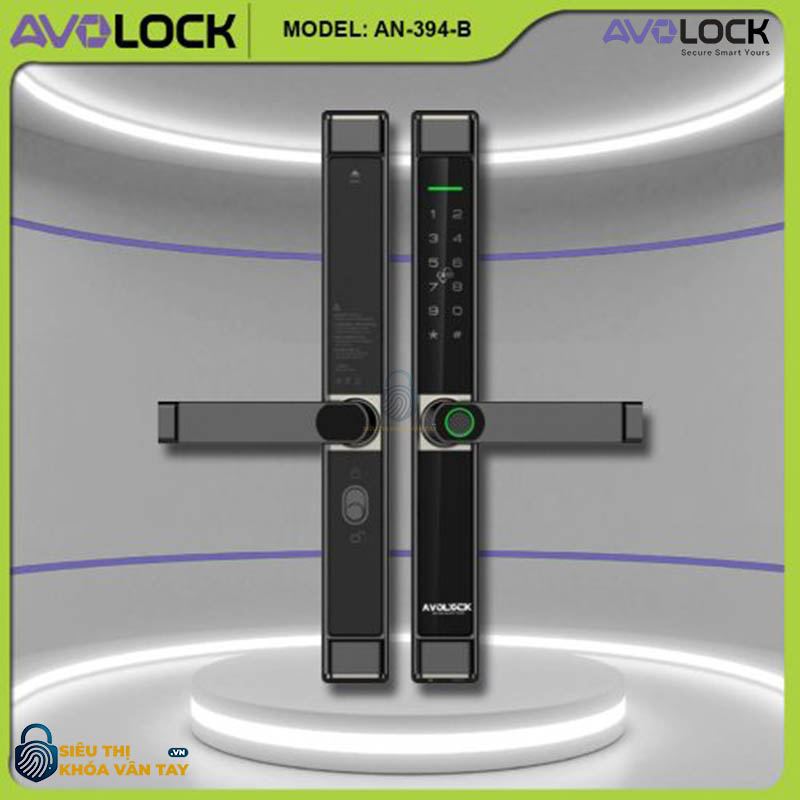 Sản phẩm Avolock AN 394 được thiết kế tinh tế, phù hợp với nhiều kiểu cửa nhôm hiện đại