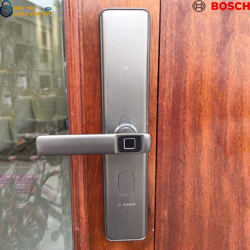 Khóa vân tay cửa gỗ Bosch.ID 30 EU