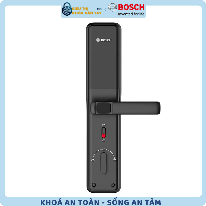 Khóa vân tay cửa gỗ Bosch.ID 30 EU