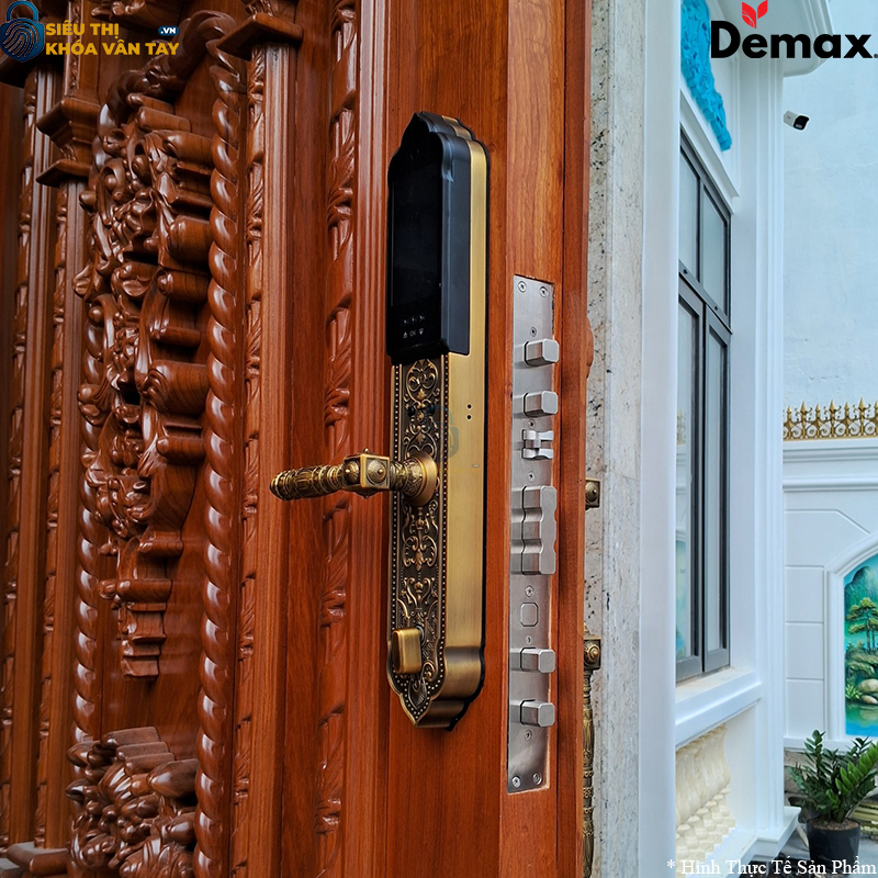 Demax EL986 tích hợp công nghệ vân tay đa điểm siêu nhạy, chống sao chép và đảm bảo an ninh tuyệt đối