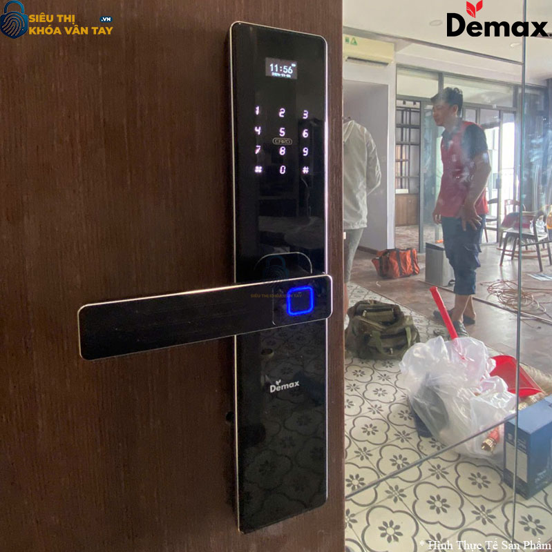 Hỗ trợ đa dạng phương thức mở khóa: vân tay, mật mã, thẻ từ, chìa cơ và qua điện thoại