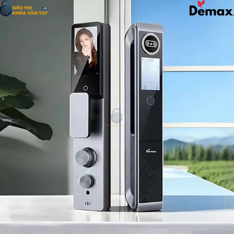 Khóa vân tay cửa gỗ Demax EL999 là dòng khóa cao cấp, tích hợp công nghệ hiện đại bậc nhất