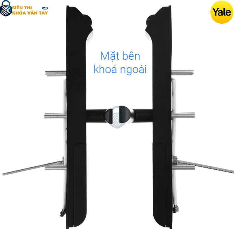 Khóa thông minh Yale YDM7116A MB sở hữu thiết kế sang trọng, phù hợp với phong cách sống hiện đại.