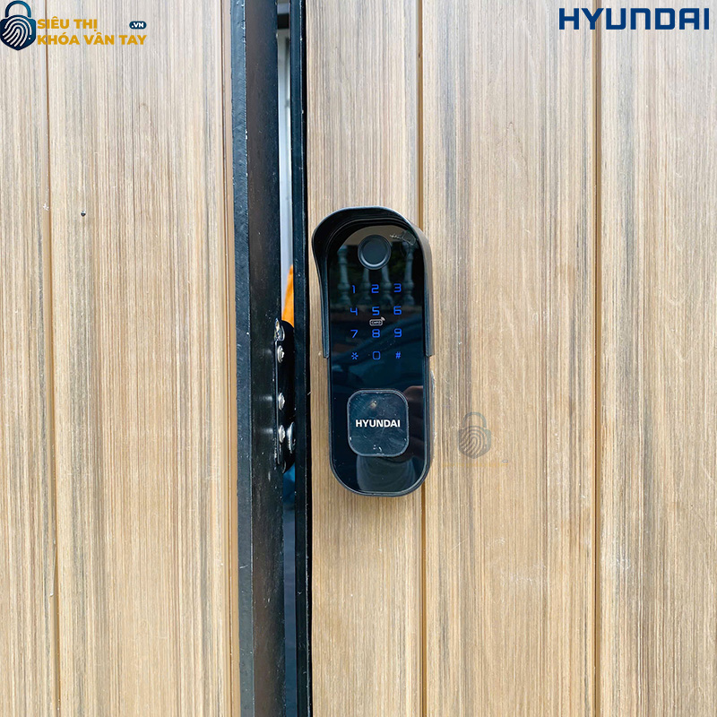 Smartlock Hyundai HY-SLN002 Black chống trộm cao cấp