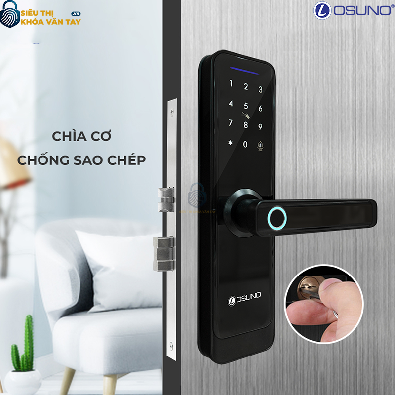 Khóa vân tay cửa gỗ Osuno OSN-3325