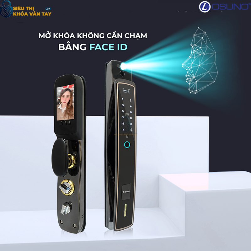 Khóa vân tay cửa gỗ Osuno OSN-3356