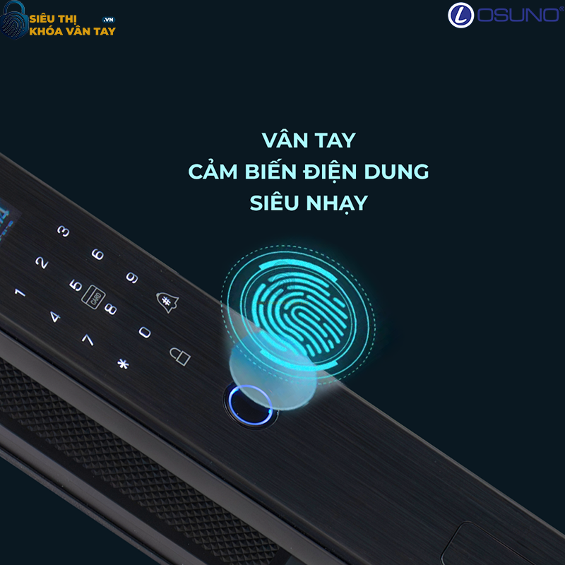 Khóa vân tay cửa gỗ Osuno OSN-3359