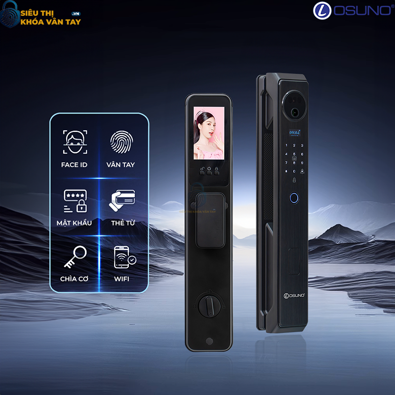 Khóa vân tay cửa gỗ Osuno OSN-3359