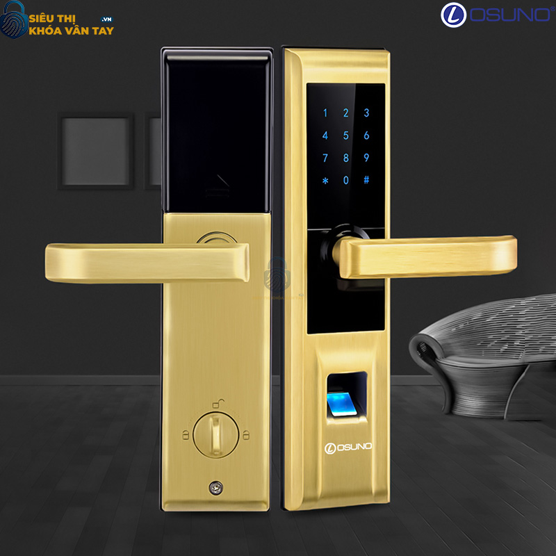Khóa vân tay cửa gỗ Osuno OSN-3363