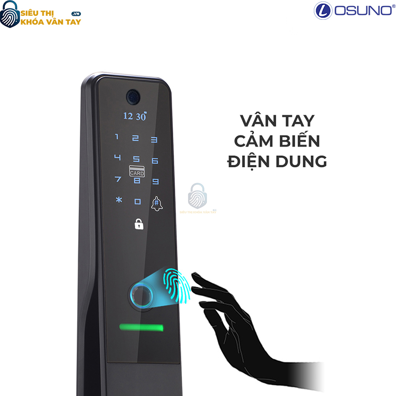 Khóa vân tay cửa gỗ Osuno OSN-3364