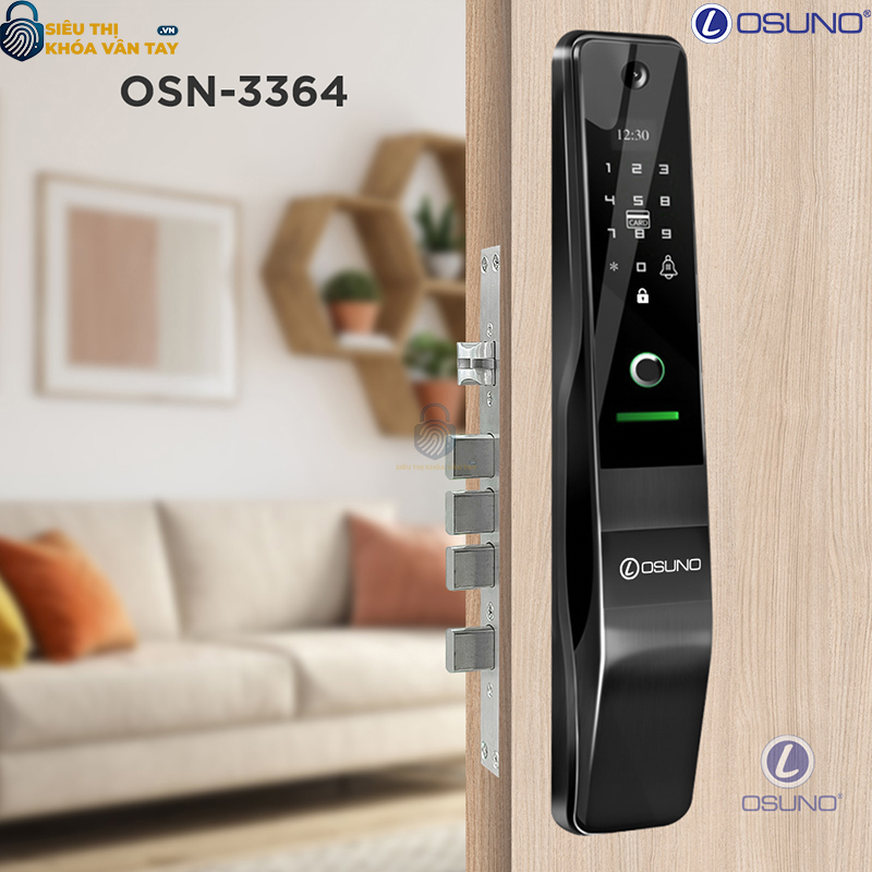 Khóa vân tay cửa gỗ Osuno OSN-3364