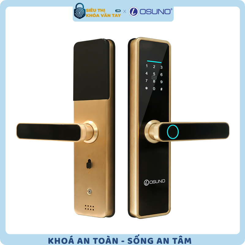Khóa vân tay cửa gỗ Osuno OSN-3367A