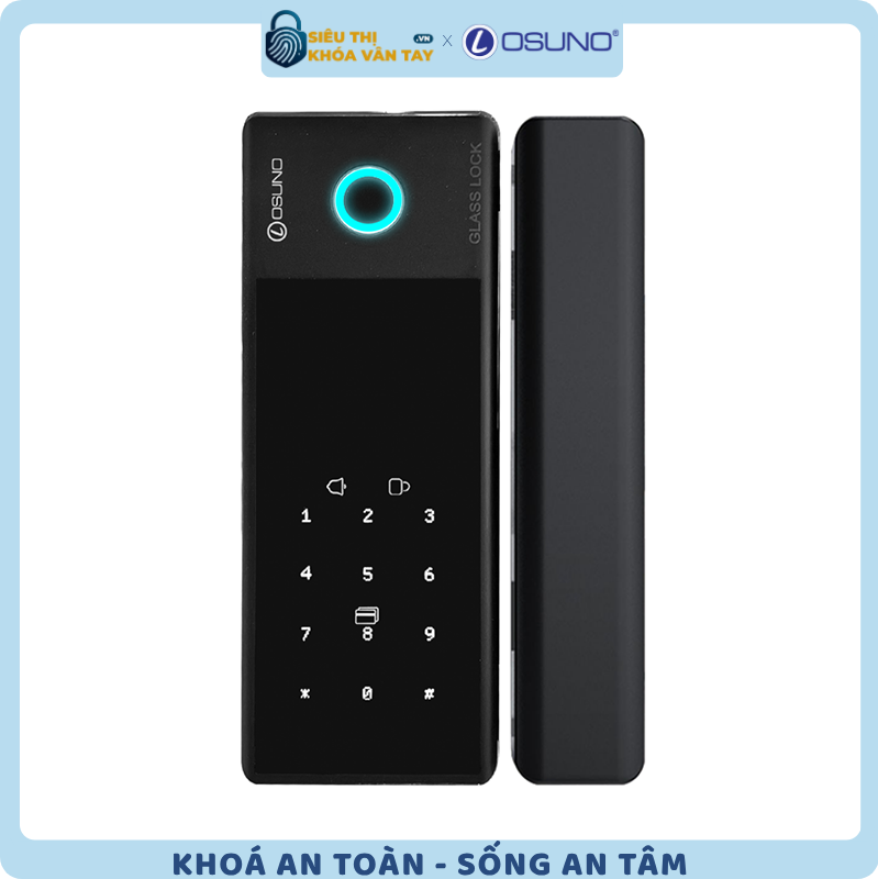 Khóa vân tay cửa kính Osuno OSN-3373