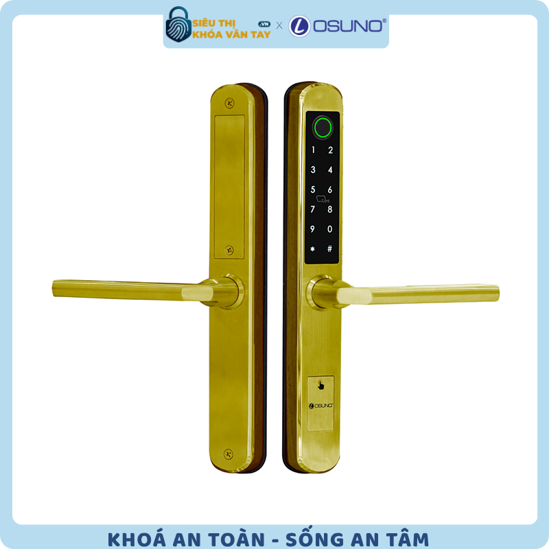 Khóa vân tay cửa nhôm Osuno OSN-3320