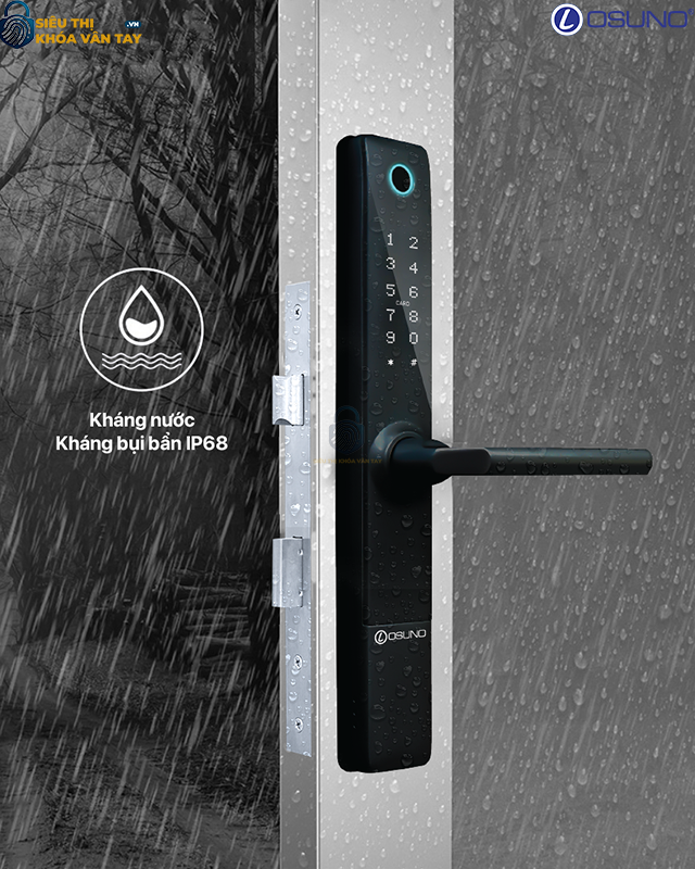Khóa vân tay cửa nhôm Osuno OSN-3321