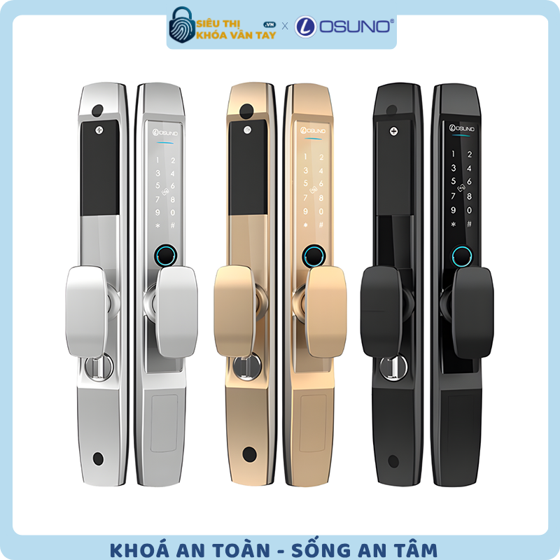 Khóa vân tay cửa nhôm Osuno OSN-3323A