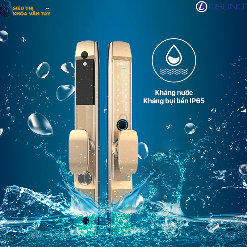 Khóa vân tay cửa nhôm Osuno OSN-3323A