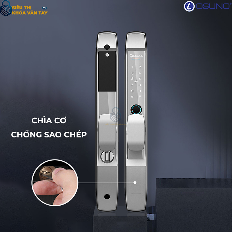 Khóa vân tay cửa nhôm Osuno OSN-3323A