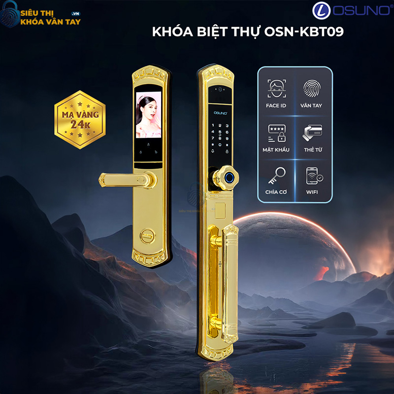 Khóa vân tay đại sảnh Osuno OSN-KBT09