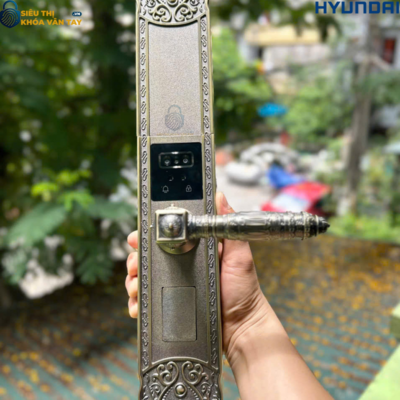 Khóa vân tay Hyundai Đại Sảnh HY-SLC8817 BRONZE
