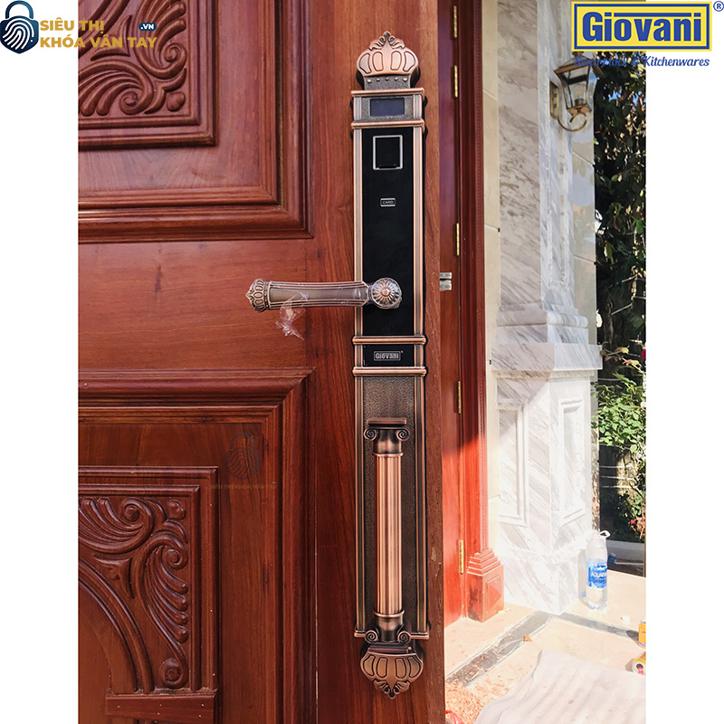 Khóa thông minh Giovani GSL-C91A137, thiết kế cổ điển, bảo mật tuyệt đối cho ngôi nhà
