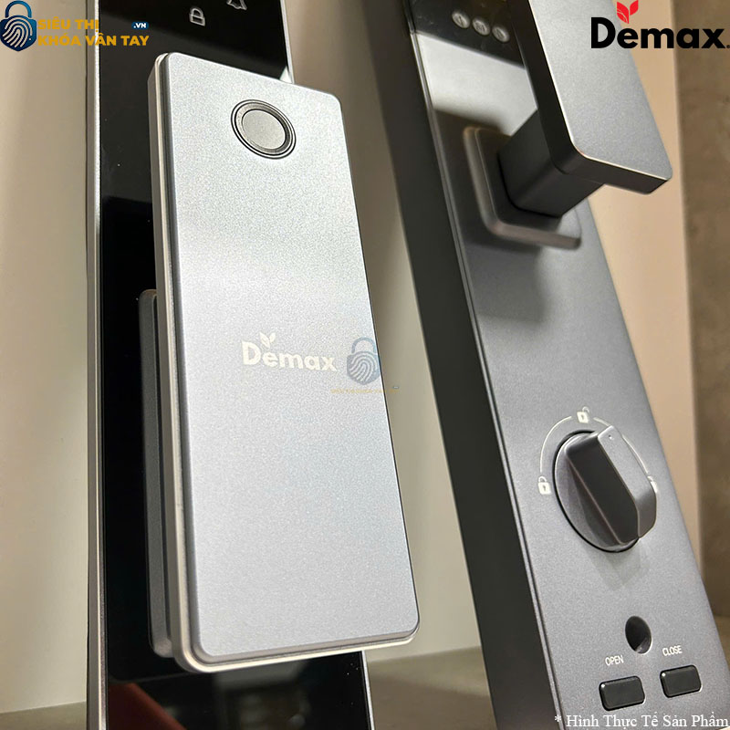 Khoá Vân Tay Cửa Gỗ Demax EL915 CNC