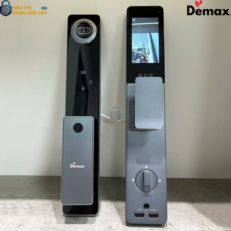 Khoá Vân Tay Cửa Gỗ Demax EL915 CNC