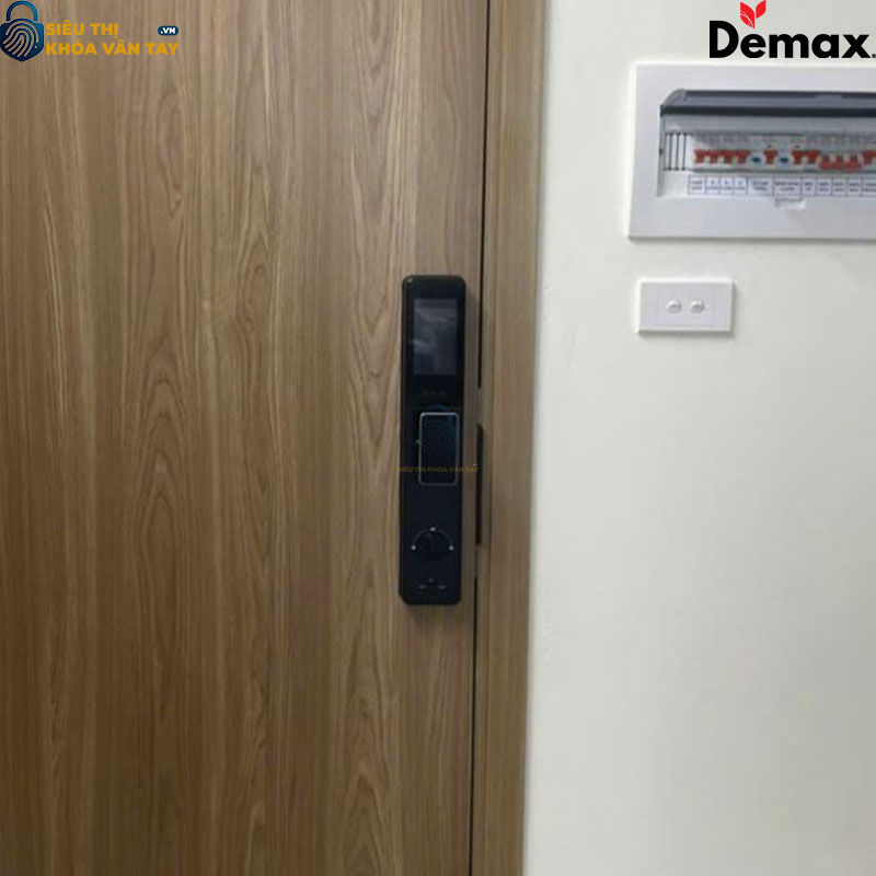 Khoá Vân Tay Cửa Gỗ Demax EL915 CNC