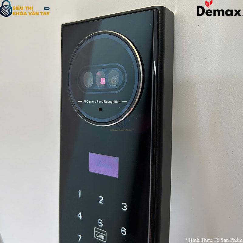 Khoá Vân Tay Cửa Gỗ Demax EL915 CNC