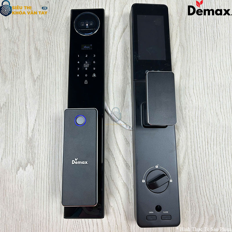 Khoá Vân Tay Cửa Gỗ Demax EL915 CNC