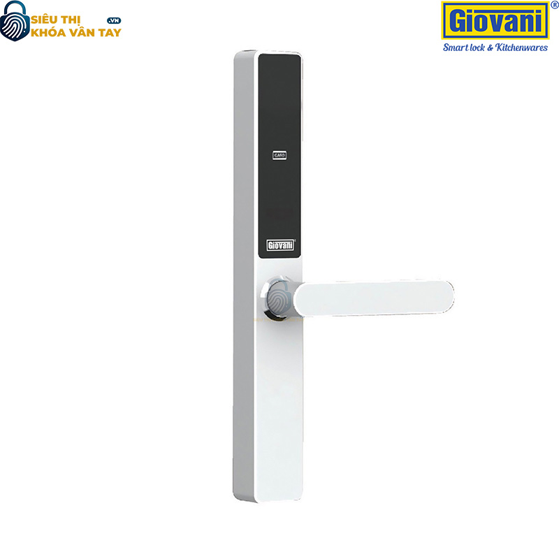 Khóa thông minh khách sạn Giovani cửa nhôm GSL-D103 với thiết kế hiện đại và bảo mật cao