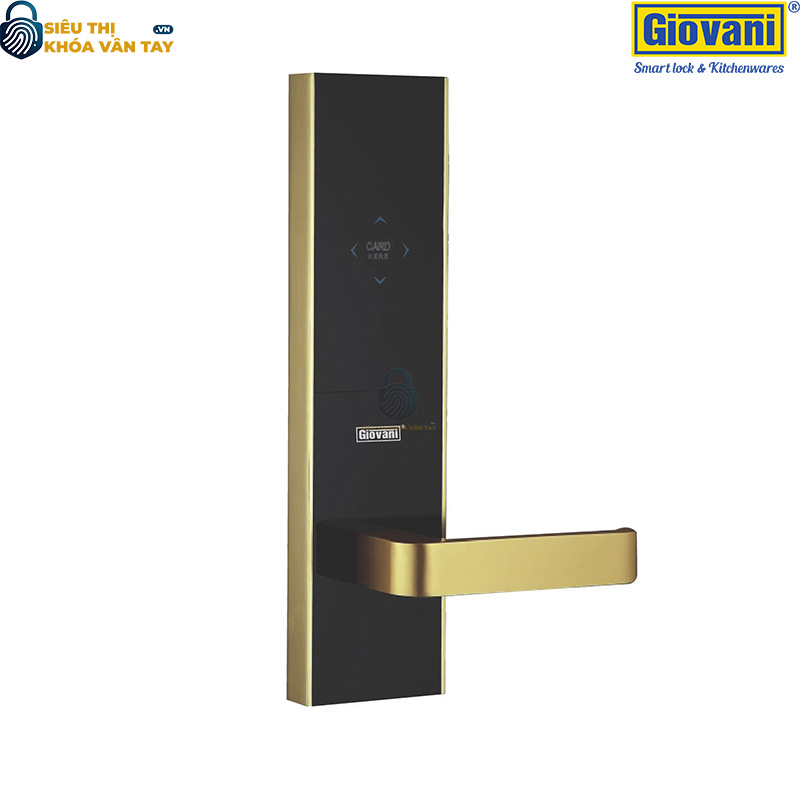 Khóa thông minh Giovani GSL-117C99, dễ sử dụng và bảo vệ an toàn cho khách sạn