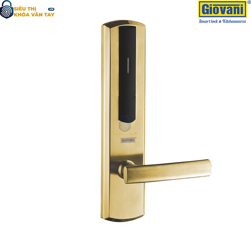 Khóa cửa thông minh Giovani GSL-156C136 dễ dàng sử dụng và bảo vệ an ninh cho khách sạn