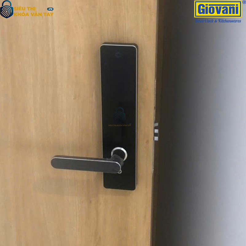 Giovani GSL-X303 khóa thông minh hỗ trợ nhiều phương thức mở khóa, tăng cường bảo mật cho khách sạn