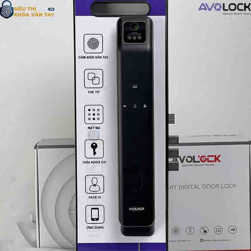 Khóa vân tay Avolock AL 89FRV phù hợp cho mọi loại cửa gỗ hiện đại