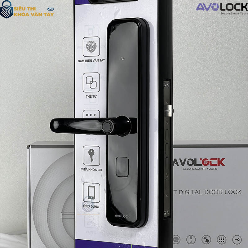 Khóa Vân Tay Avolock Cửa Gỗ  AV 65