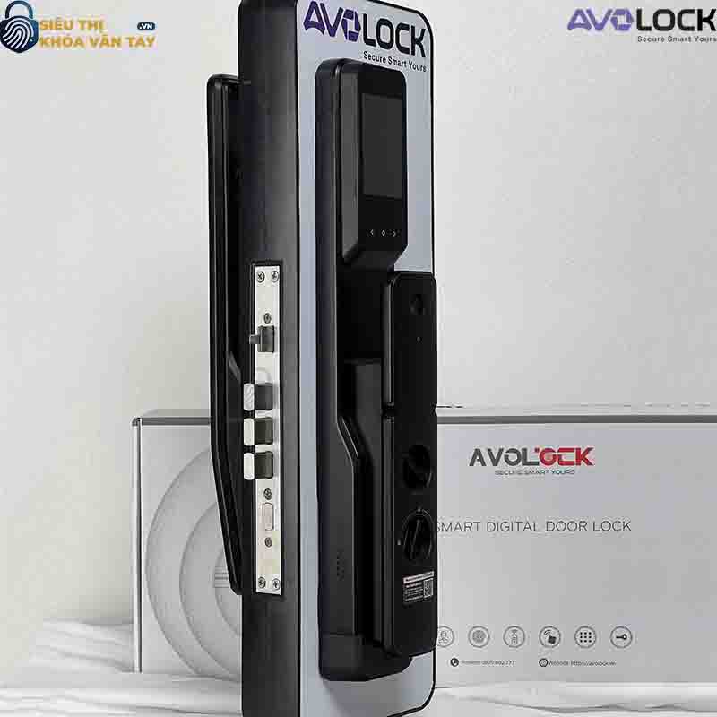 Avolock AL 88TRV là mẫu khóa thông minh phù hợp cho cửa gỗ trong nhà và ngoài trời