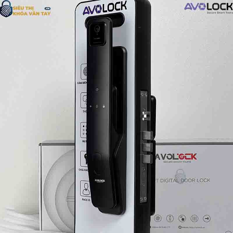 Avolock AL 88TRV là mẫu khóa thông minh phù hợp cho cửa gỗ trong nhà và ngoài trời