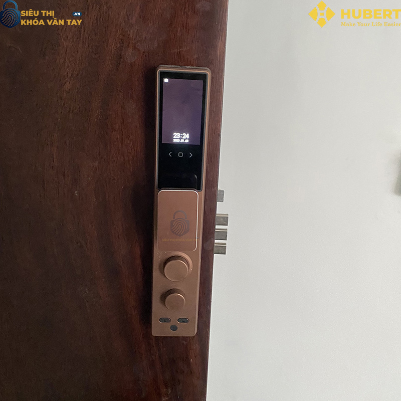 Khóa vân tay cửa gỗ Hubert CG15 TITAN EU giá rẻ chất lượng