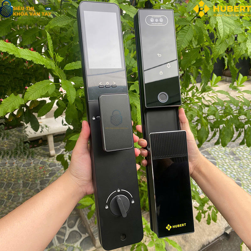 Khóa vân tay cửa gỗ Hubert CG16 TITAN EU thông minh bảo mật