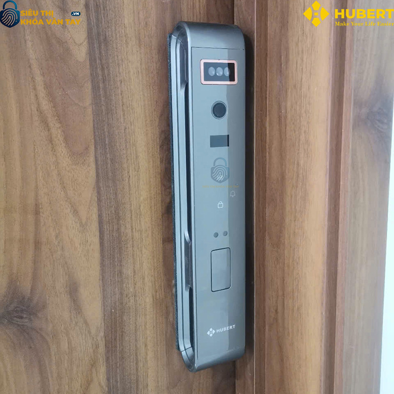 Khóa vân tay cửa gỗ Hubert CG65VF thông minh bảo mật