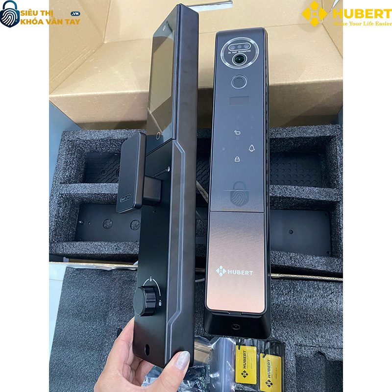 Khóa vân tay cửa gỗ Hubert CG86VF giá rẻ chất lượng