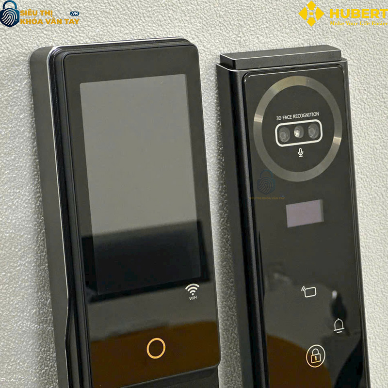 Khóa vân tay cửa gỗ Hubert CG87VF TITAN giá rẻ chất lượng