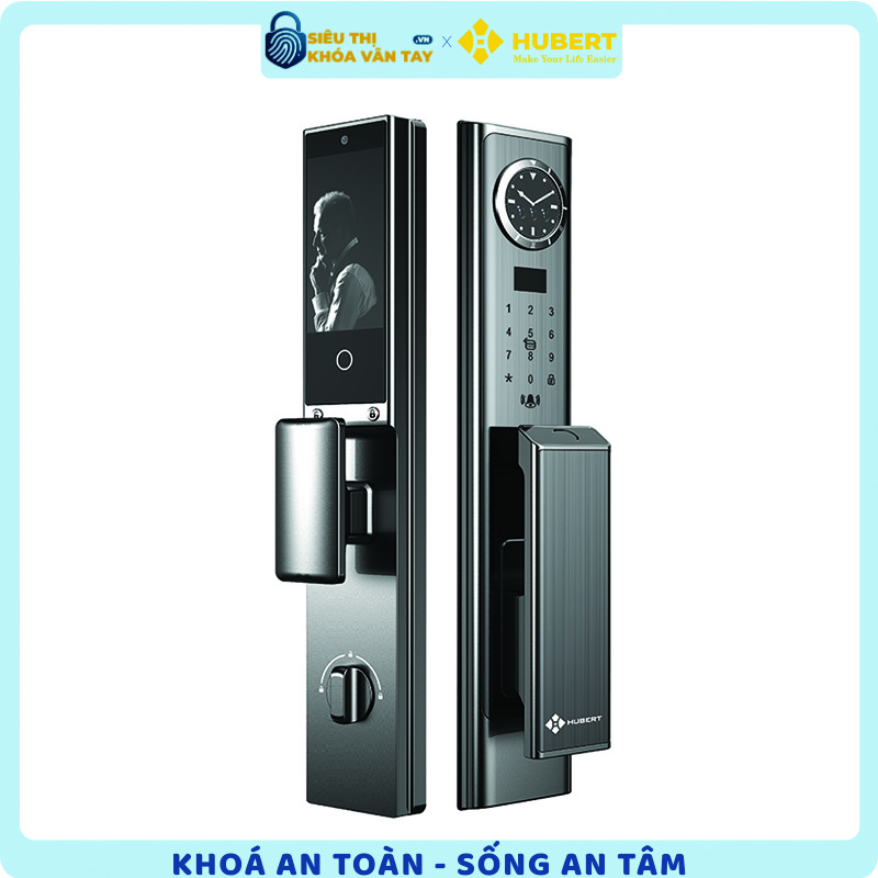 Khóa vân tay cửa gỗ Hubert CG89VF