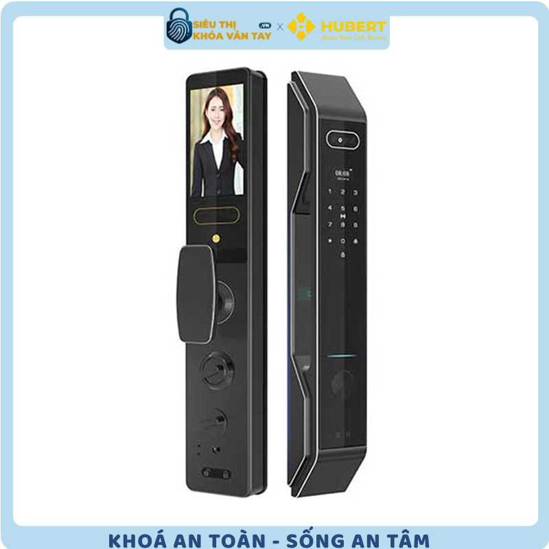 Khóa vân tay cửa gỗ Hubert CGI7 TITAN EU chính hãng cao cấp