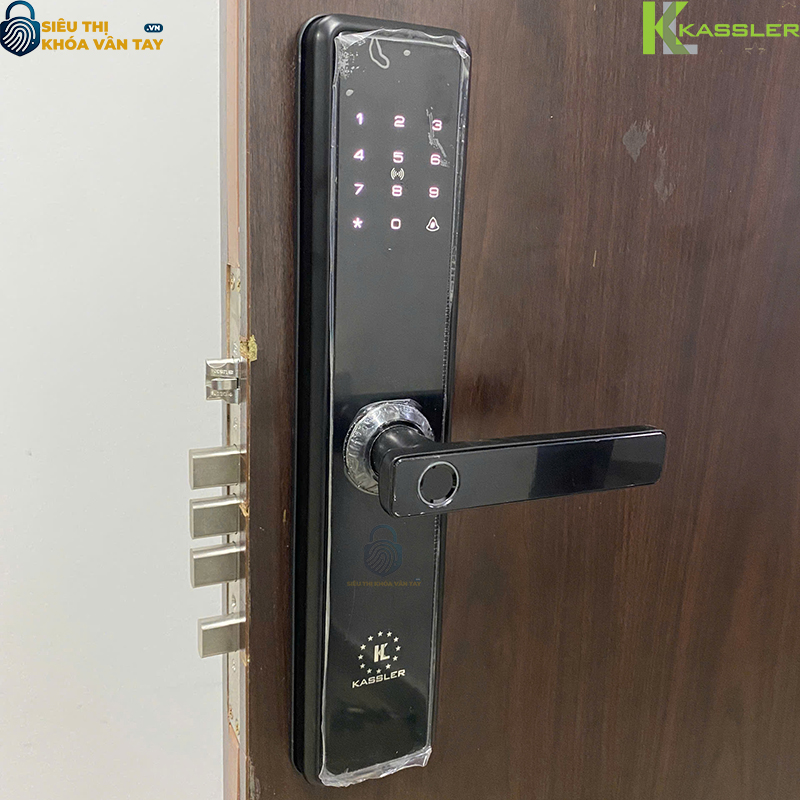 Khóa vân tay Kassler cửa gỗ KL-566 App