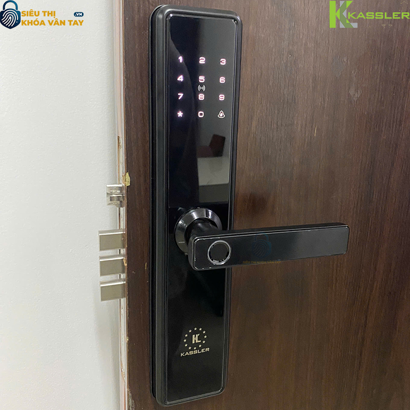 Khóa vân tay Kassler cửa gỗ KL-566 App