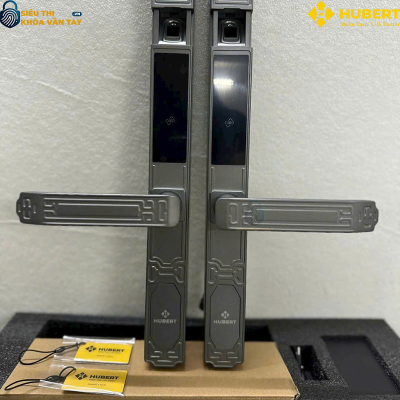 Khóa vân tay cửa nhôm Hubert CN19 EU