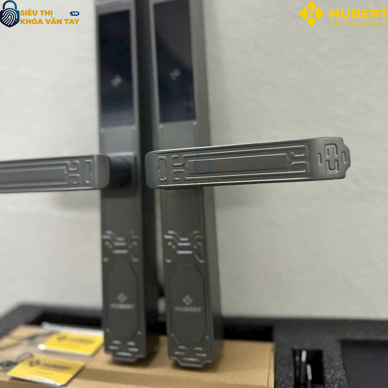 Khóa vân tay cửa nhôm Hubert CN19 EU thông minh bảo mật