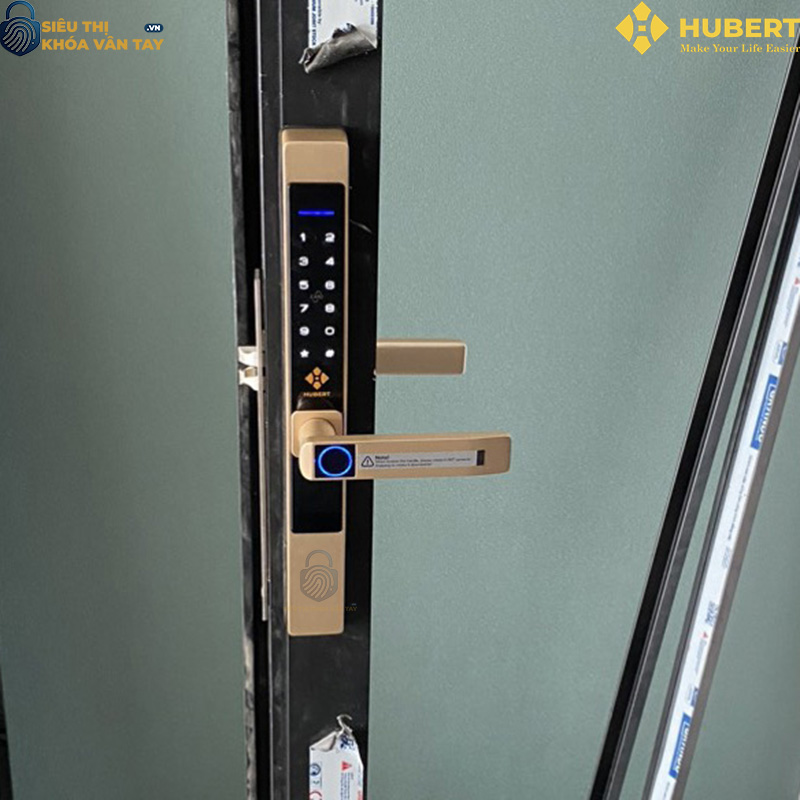 Mua khóa vân tay cửa nhôm Hubert CN39 giá tốt tại Việt Nam